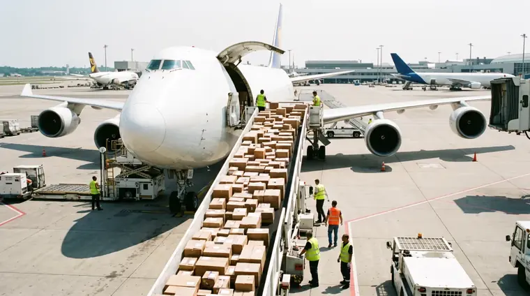 El pedido viaja por courier aéreo internacional